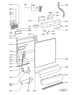 Схема №2 ADP 6736 IX с изображением Блок управления для посудомойки Whirlpool 481221838719