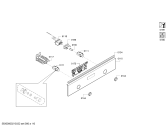 Схема №6 HBF113BS00 с изображением Панель управления для духового шкафа Bosch 11025411