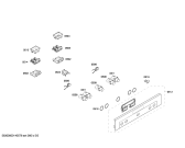 Схема №5 P1HEB75751 с изображением Крышка для электропечи Bosch 00684914