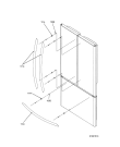 Схема №12 G25E FSB23IX с изображением Обрамление полки для холодильника Whirlpool 481245088426