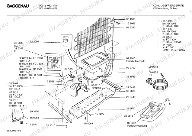 Схема №9 IK541023 с изображением Крышка для холодильника Bosch 00294052