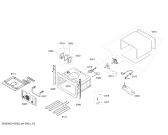 Схема №5 HBC86P770 с изображением Набор кнопок для духового шкафа Bosch 00429353