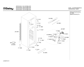 Схема №2 3FS3732 с изображением Дверь для холодильника Bosch 00214910