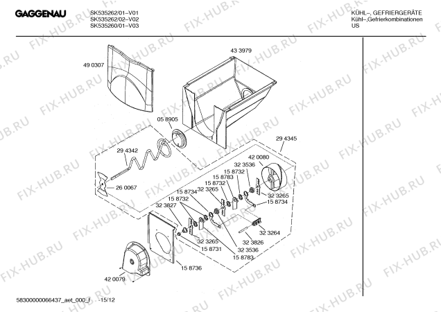 Схема №10 SK525264 с изображением Контейнер для овощей для холодильника Bosch 00433940