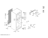 Схема №4 KDN32X43 с изображением Дверь для холодильника Bosch 00247141