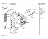Схема №3 GS23U420GB с изображением Инструкция по эксплуатации для холодильника Siemens 00526267