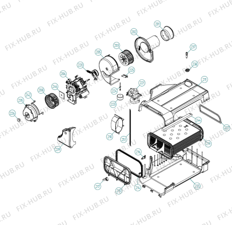 Взрыв-схема стиральной машины Asko T702C US   -White #10770210 (340751, TD25.1) - Схема узла 02