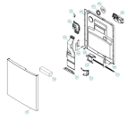 Схема №6 DM320 SE   -White Bi (338203, DW70.1) с изображением Панель управления для посудомойки Gorenje 342988