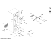 Схема №5 KDN49S70NE с изображением Дверь морозильной камеры для холодильной камеры Bosch 00686222