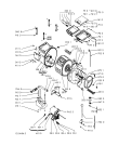 Схема №2 AWF 278/LA/BS EL78 с изображением Люк и обрамление Whirlpool 481944019671