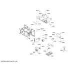 Схема №2 HMV3061U с изображением Вентиляционный канал для микроволновки Bosch 00683868