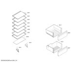 Схема №3 5CL28030 с изображением Поднос для холодильника Bosch 11024406