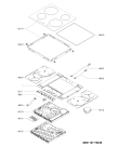 Схема №1 ACM 806/NE с изображением Керамическая поверхность для электропечи Whirlpool 481010572478