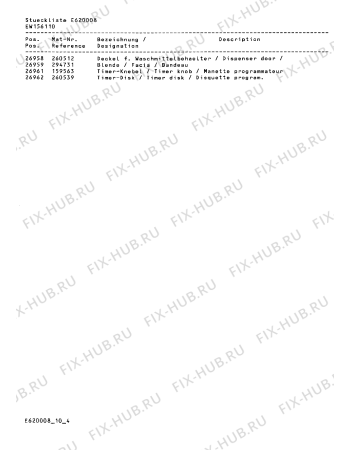 Схема №5 EW156110 Balay TS871 с изображением Нагревательный элемент для комплектующей Bosch 00260467