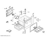 Схема №6 HSV74D020F с изображением Фронтальное стекло для плиты (духовки) Bosch 00244081