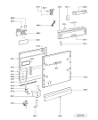 Схема №1 GSXP 7527/2 с изображением Панель для посудомоечной машины Whirlpool 480140101598