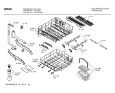 Схема №5 SGU46B14 с изображением Передняя панель для электропосудомоечной машины Bosch 00438285