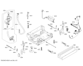 Схема №4 SN26E281AU с изображением Силовой модуль запрограммированный для посудомоечной машины Siemens 00656391