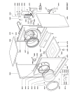 Схема №4 MYU055MCWG OS с изображением Барабан, полубак, бак Whirlpool 481241818771