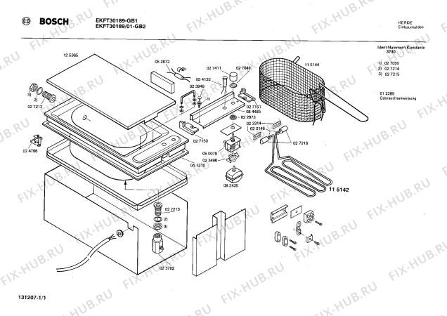 Схема №1 195301503 9013.71 с изображением Уплотнитель для духового шкафа Bosch 00027214