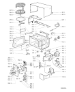 Схема №1 MD 132/BL с изображением Панель управления для микроволновой печи Whirlpool 481945359107