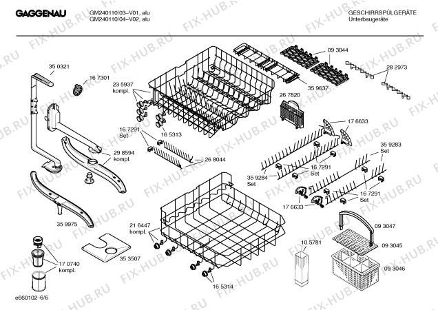 Схема №5 GM240110 с изображением Декоративная рамка для посудомойки Bosch 00216913