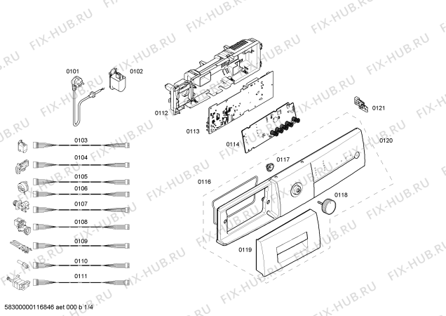 Схема №4 4TS851A с изображением Щелочная помпа для стиралки Bosch 00144305
