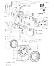 Схема №1 AQUASTEAM 1200 с изображением Декоративная панель для стиральной машины Whirlpool 481074246461