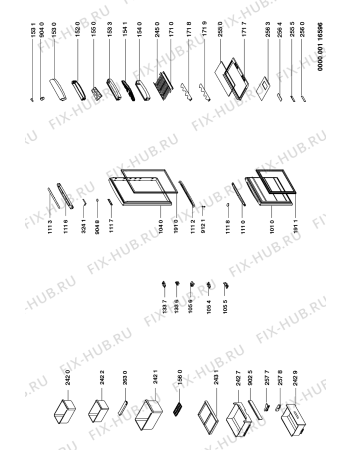 Схема №1 ART 850-2/G с изображением Блок питания для холодильной камеры Whirlpool 481921478513