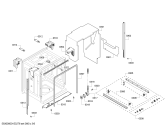 Схема №4 SHE4AP05UC с изображением Корзина для посуды для посудомоечной машины Bosch 00683973