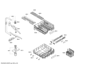 Схема №6 SMI53M22EU SuperSilence с изображением Передняя панель для посудомойки Bosch 00741907