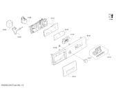 Схема №5 WS10G140OE iQ 300 с изображением Панель управления для стиральной машины Siemens 00741829