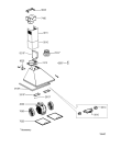Схема №1 AKR 963 NB с изображением Воздушный канал для электровытяжки Whirlpool 481253048804