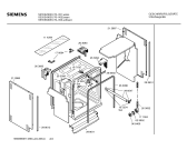Схема №5 SE55E630EU с изображением Инструкция по эксплуатации для посудомоечной машины Siemens 00587924