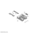 Схема №6 SN258I10TZ, iQ500 с изображением Изоляционная поверхность для посудомойки Bosch 00775480