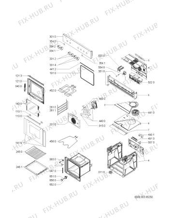 Схема №1 ESZB5863/IN/01 с изображением Кнопка для духового шкафа Whirlpool 481241279187