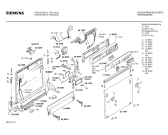 Схема №3 SN58304CH с изображением Панель для посудомойки Siemens 00272193