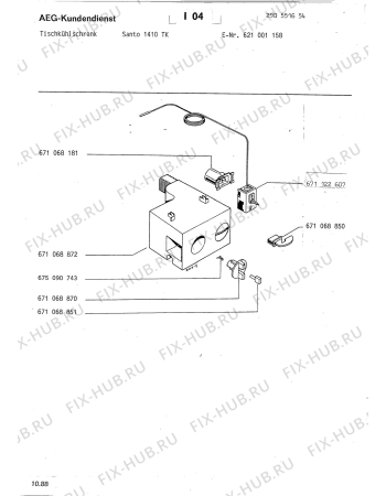 Схема №2 SAN1410 TK с изображением Дверца для холодильника Aeg 8996710688616