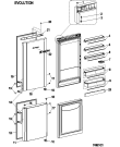Схема №4 FFUL1820P (F074465) с изображением Элемент корпуса для холодильника Indesit C00513577
