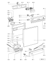 Схема №3 KD 6001 с изображением Электропитание для посудомоечной машины Whirlpool 481232058015