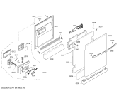 Схема №6 DWHD94BS Thermador с изображением Внешняя дверь для посудомоечной машины Bosch 00244889