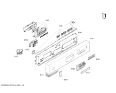 Схема №3 SGI45M25EU с изображением Панель управления для электропосудомоечной машины Bosch 00446027