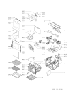 Схема №1 CLOV64IX (F091099) с изображением Панель для электропечи Indesit C00343662