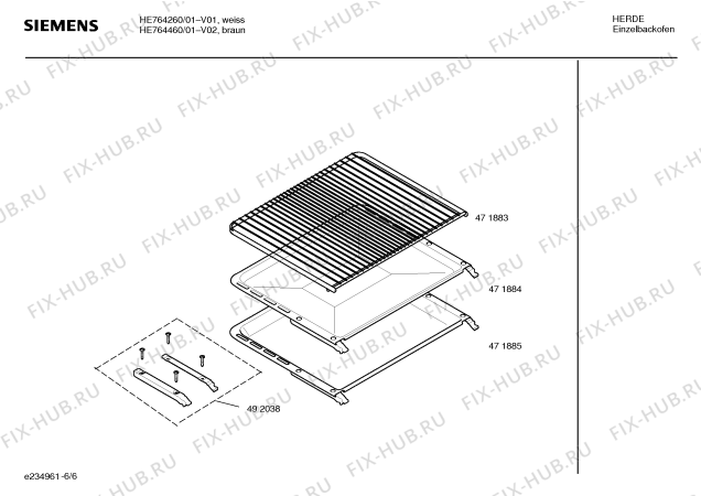 Схема №4 HE764460 IC3 с изображением Фронтальное стекло для духового шкафа Siemens 00472194