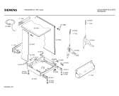 Схема №4 SR23303RK с изображением Передняя панель для посудомоечной машины Siemens 00284590