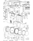 Схема №2 WAB 8990-S,SF с изображением Обшивка для стиральной машины Whirlpool 481245216788