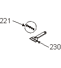 Схема №3 GCSW310C (241669, PVK32S-1V) с изображением Распылитель для духового шкафа Gorenje 298829