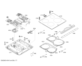 Схема №5 HLN448061X с изображением Стеклокерамика для духового шкафа Bosch 00683420