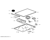Схема №2 EA78Z502C с изображением Конфорка для плиты (духовки) Siemens 00663870