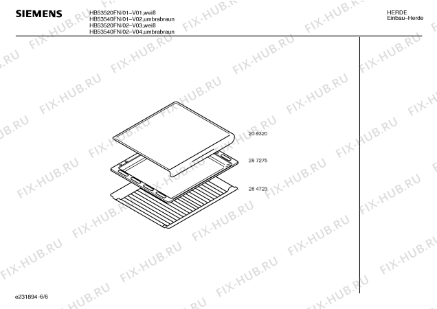 Схема №3 HB55041FN с изображением Панель для духового шкафа Siemens 00287355